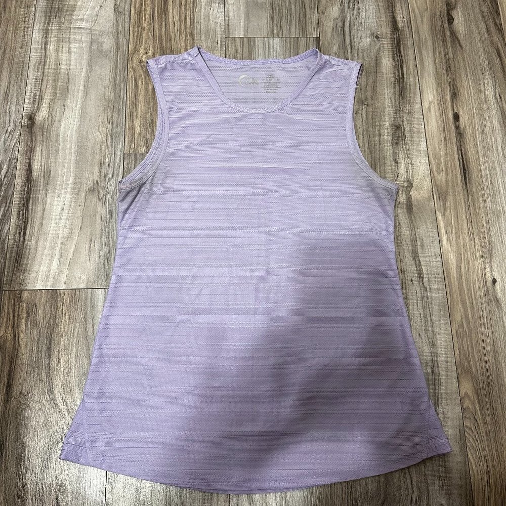 ZYIA Active Women's Luxe Muscle Tank Lavender Size S